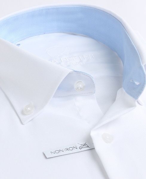 Рубашка мужская прямого кроя NON IRON баттен даун KF50 KF119.50.00 фото