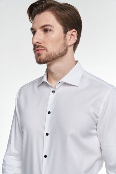 Сорочка чоловіча приталена NON IRON на кнопках SF119.20.00 фото