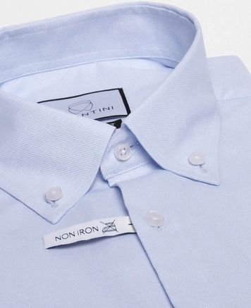 Рубашка мужская прямого кроя NON IRON баттен даун KF50 KF119.55.03 фото