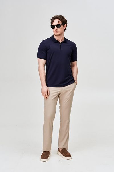 Чоловіче синє поло Frantini Polo246 Polo246.00.02 фото