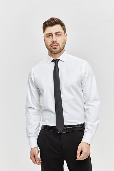 Сорочка чоловіча приталена NON IRON SF00 SF119.14 фото